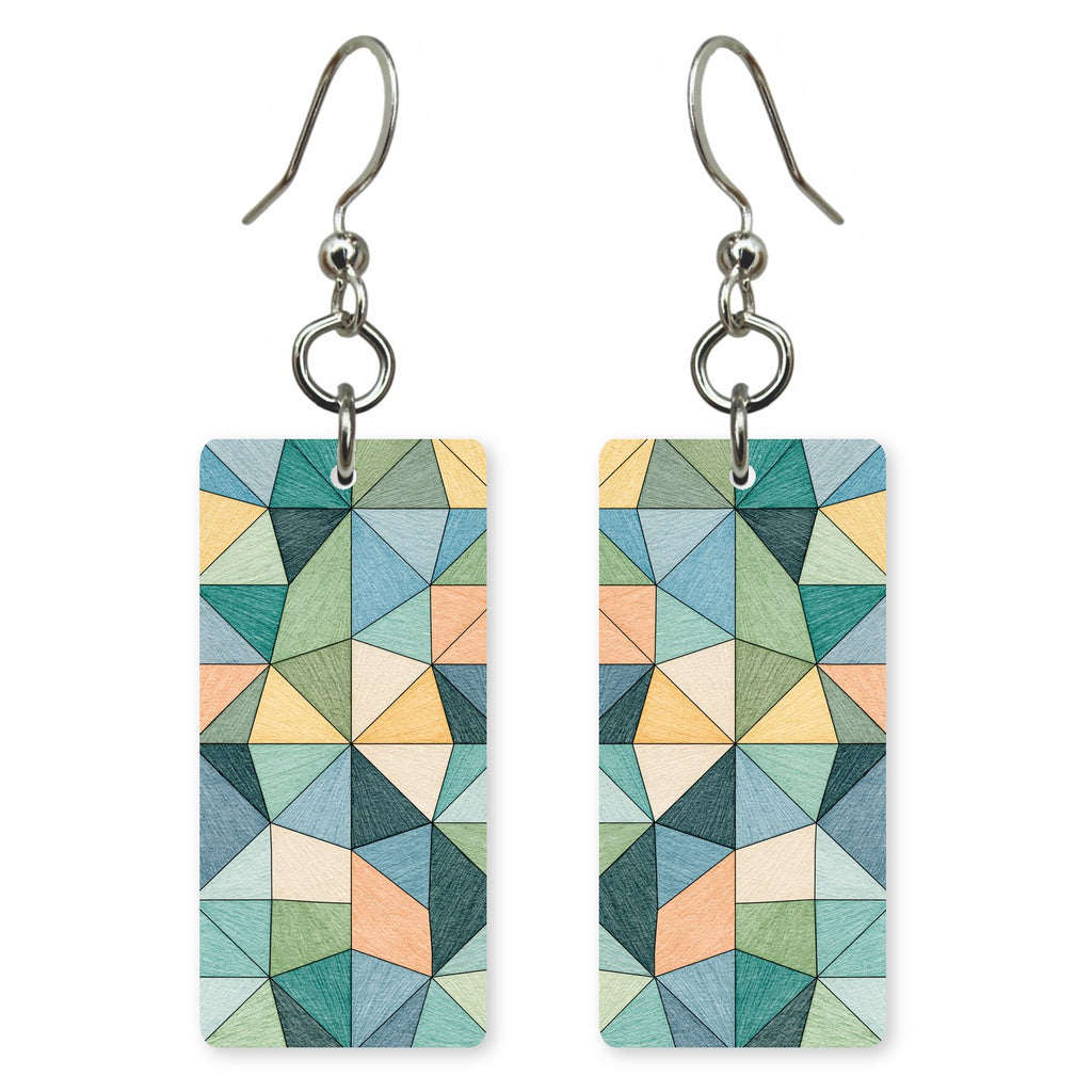 Pastel Facets Earrings | FW404