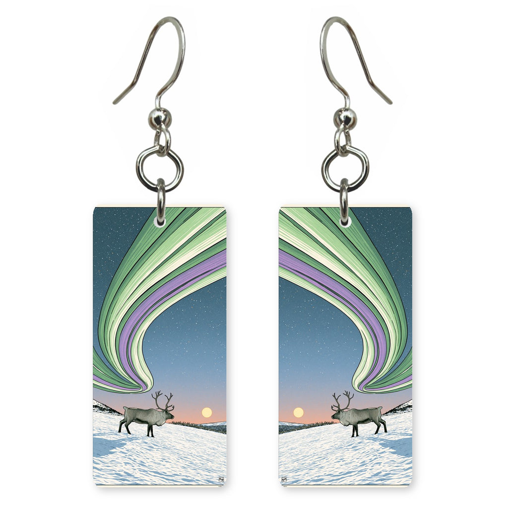 Aurora Reindeer Earrings | FW407