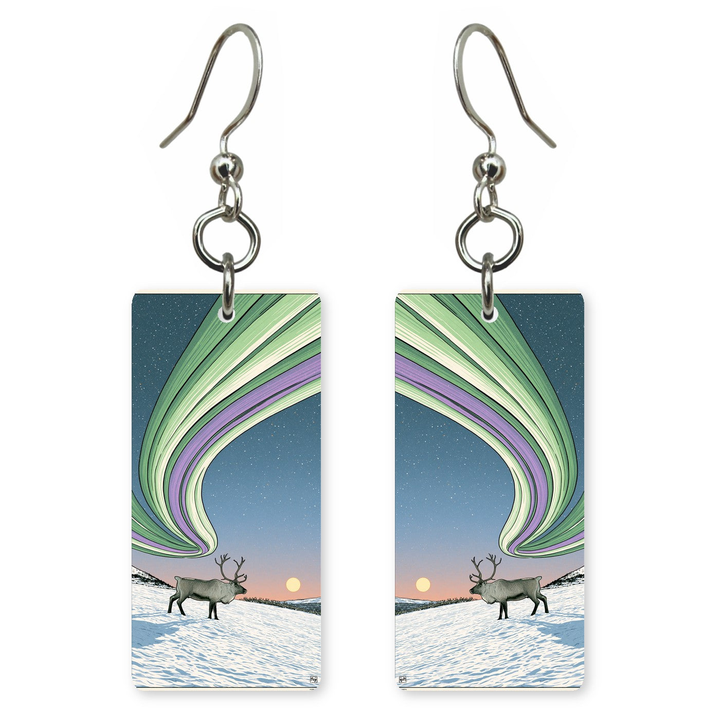 Aurora Reindeer Earrings | FW407