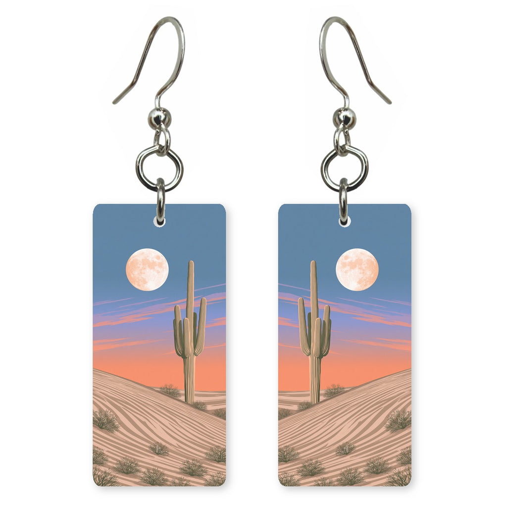 Saguaro Moon Earrings | FW408