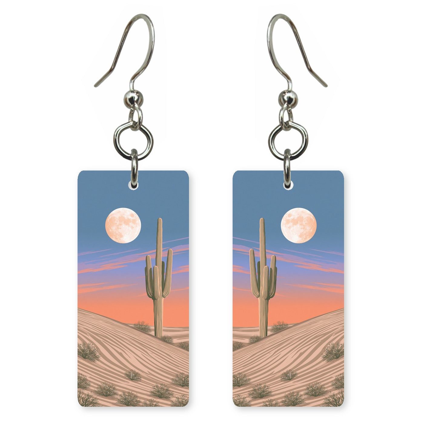 Saguaro Moon Earrings | FW408