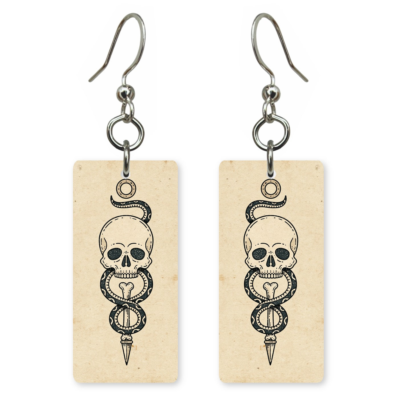 Serpent Coil Earrings | FW419