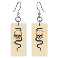 Skull Serpent Earrings | FW420