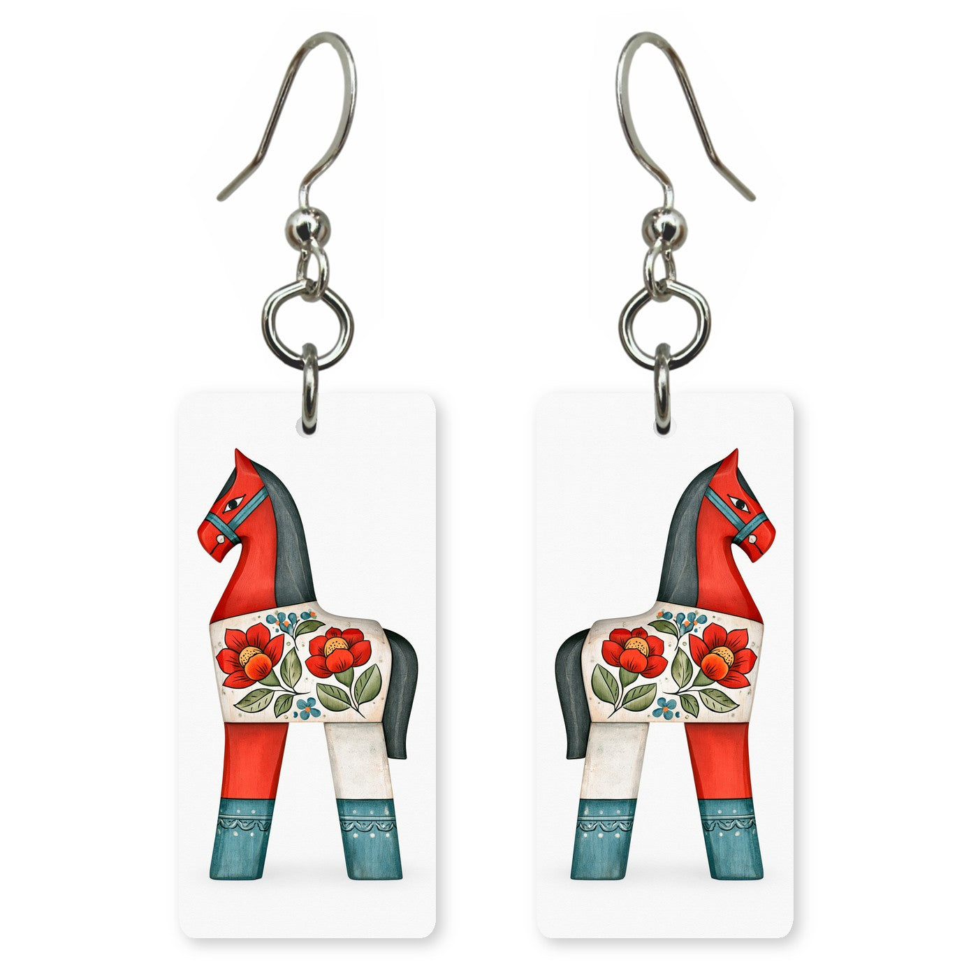 Dala Horse Earrings | FW424