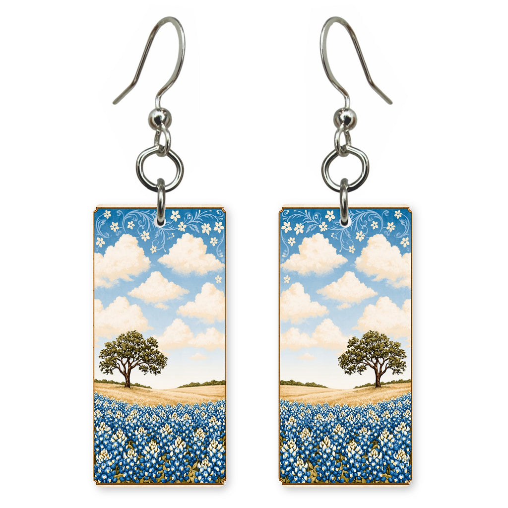 Bluebonnet Field Earrings | FW426