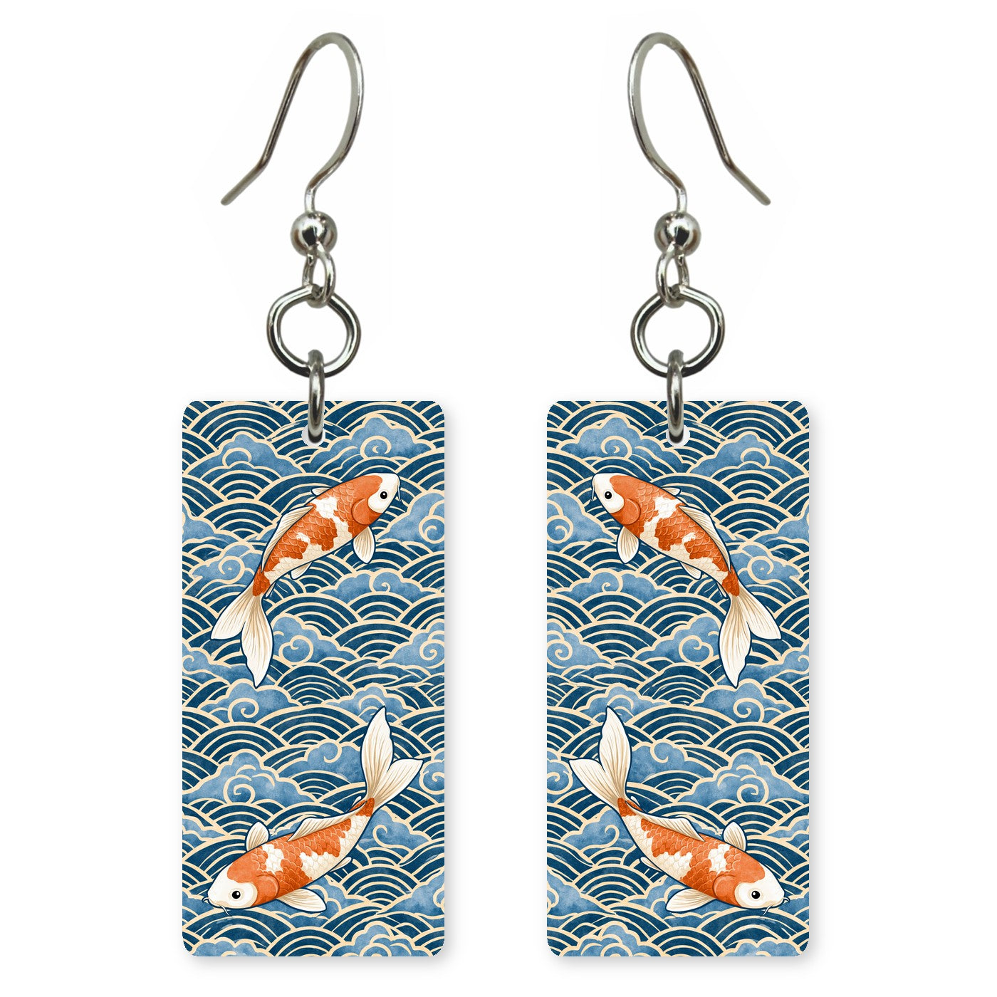 Koi Waves Earrings | FW430