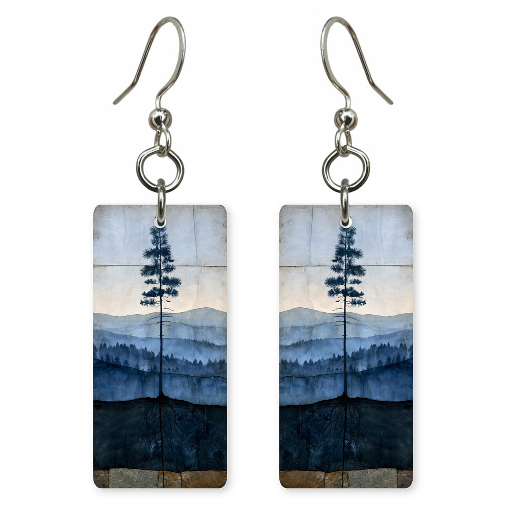 Pine Ridge Silhouette earrings