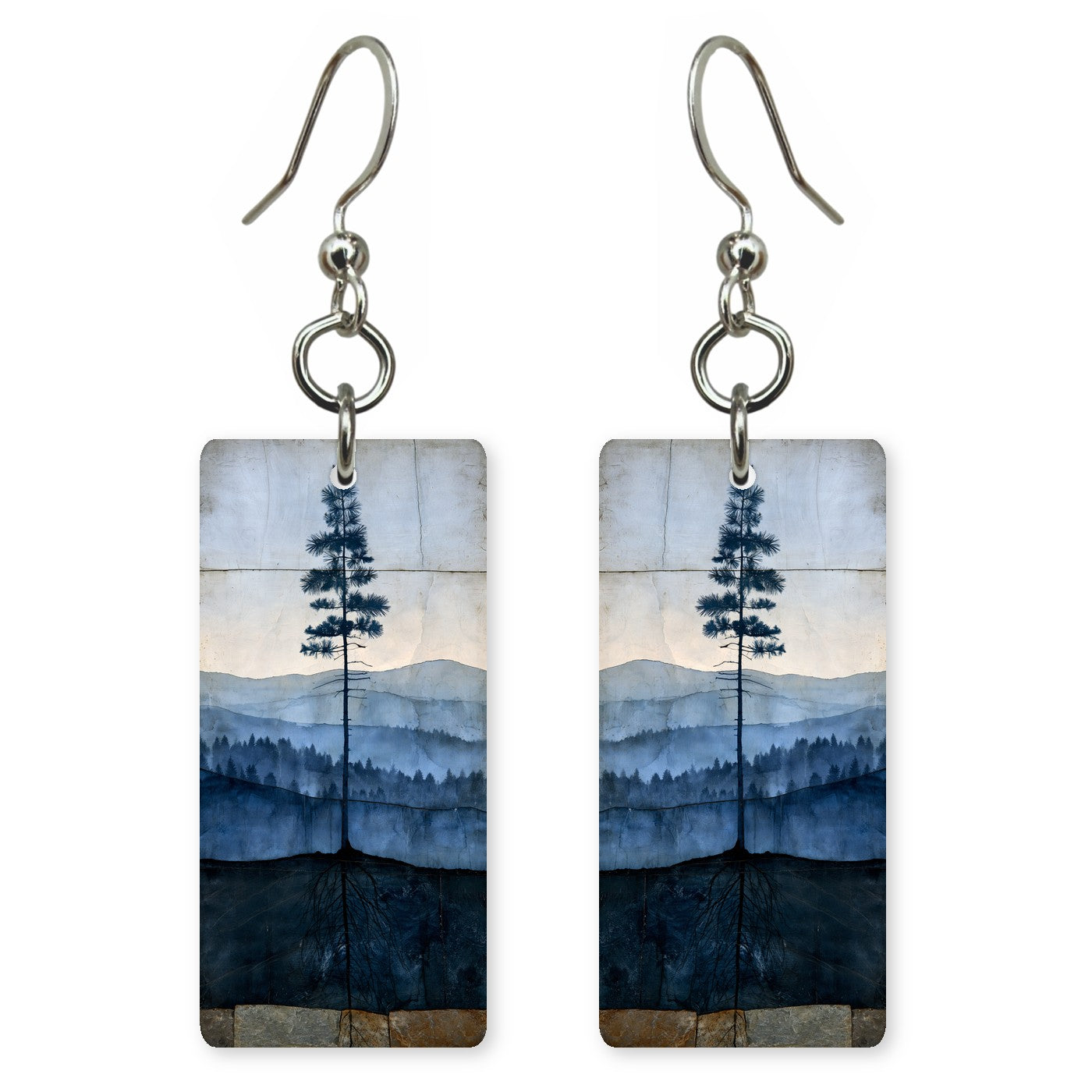 Pine Ridge Silhouette earrings