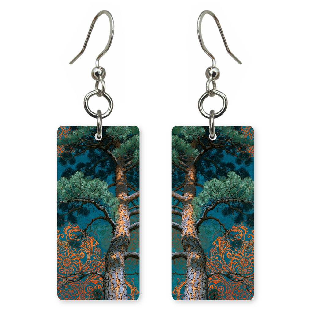Pine Filigree earrings