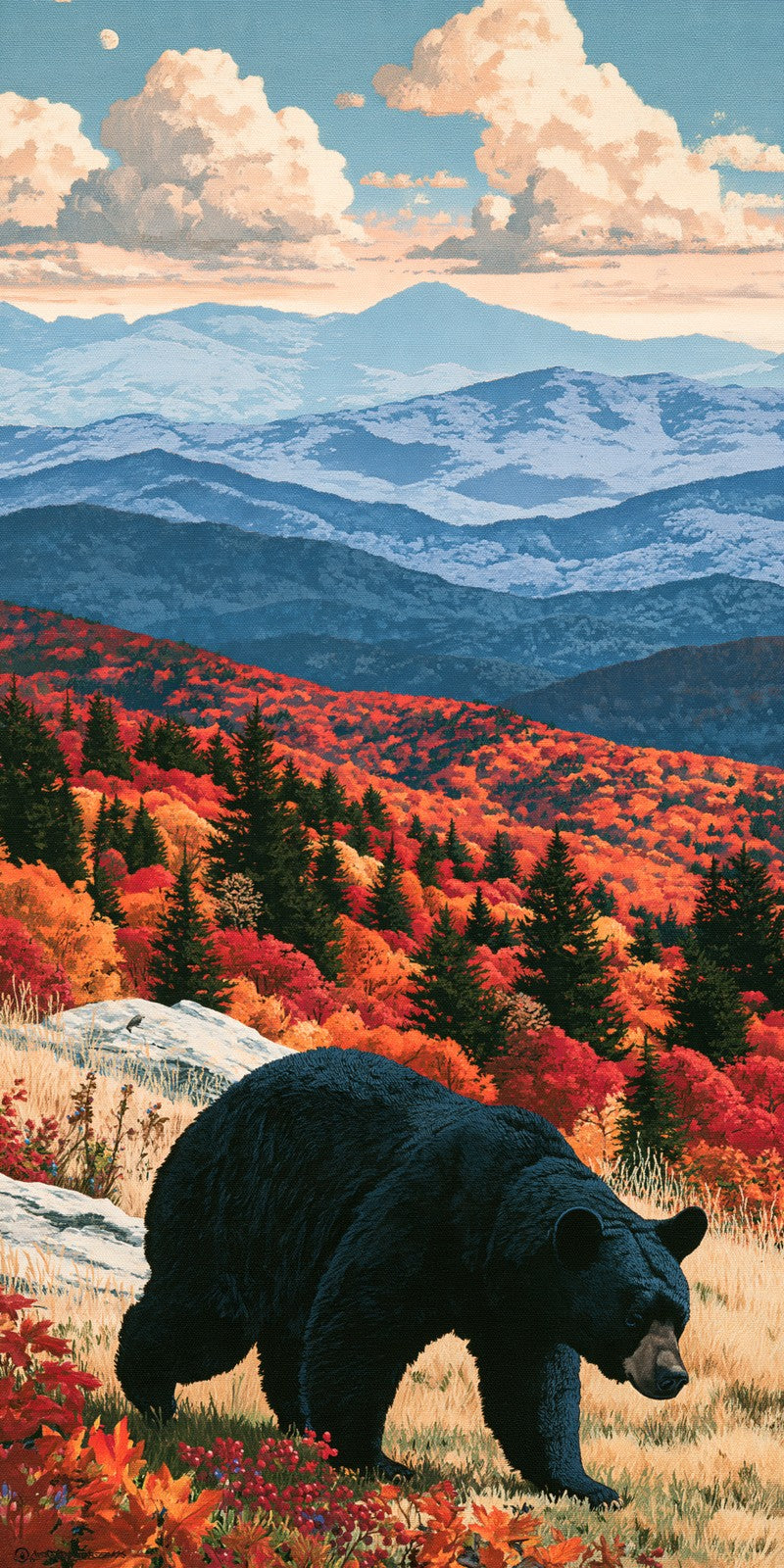 Autumn Ridge Bear Earrings | FW438