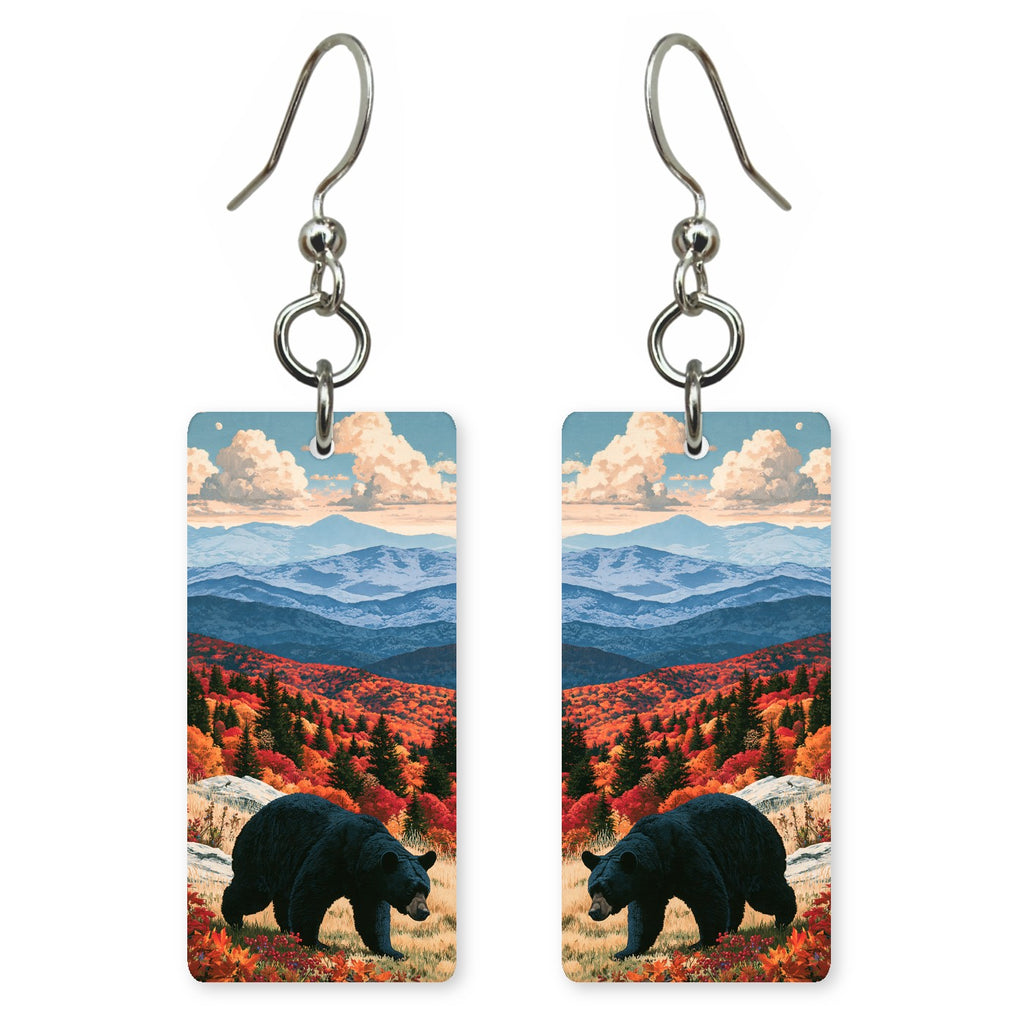 Autumn Ridge Bear earrings