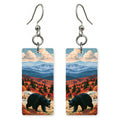 Autumn Ridge Bear earrings