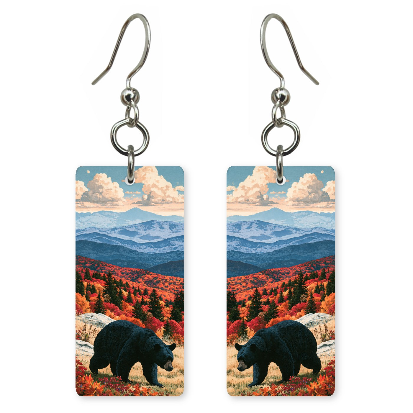 Autumn Ridge Bear earrings