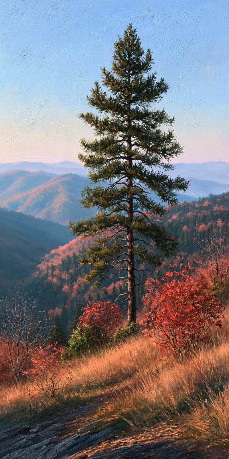 Autumn Valley Pine Earrings | FW443