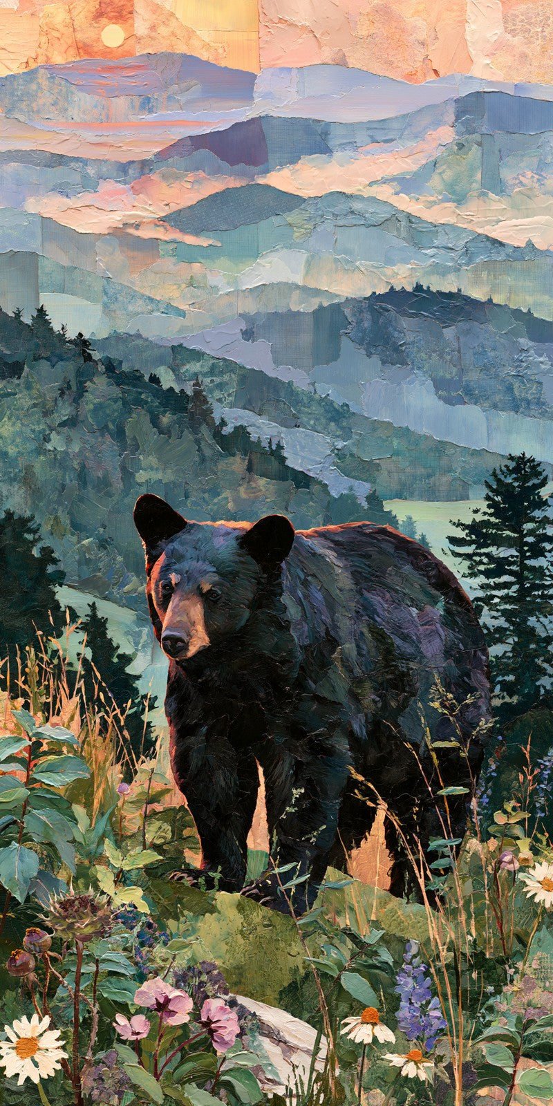 Wildflower Bear Earrings | FW445