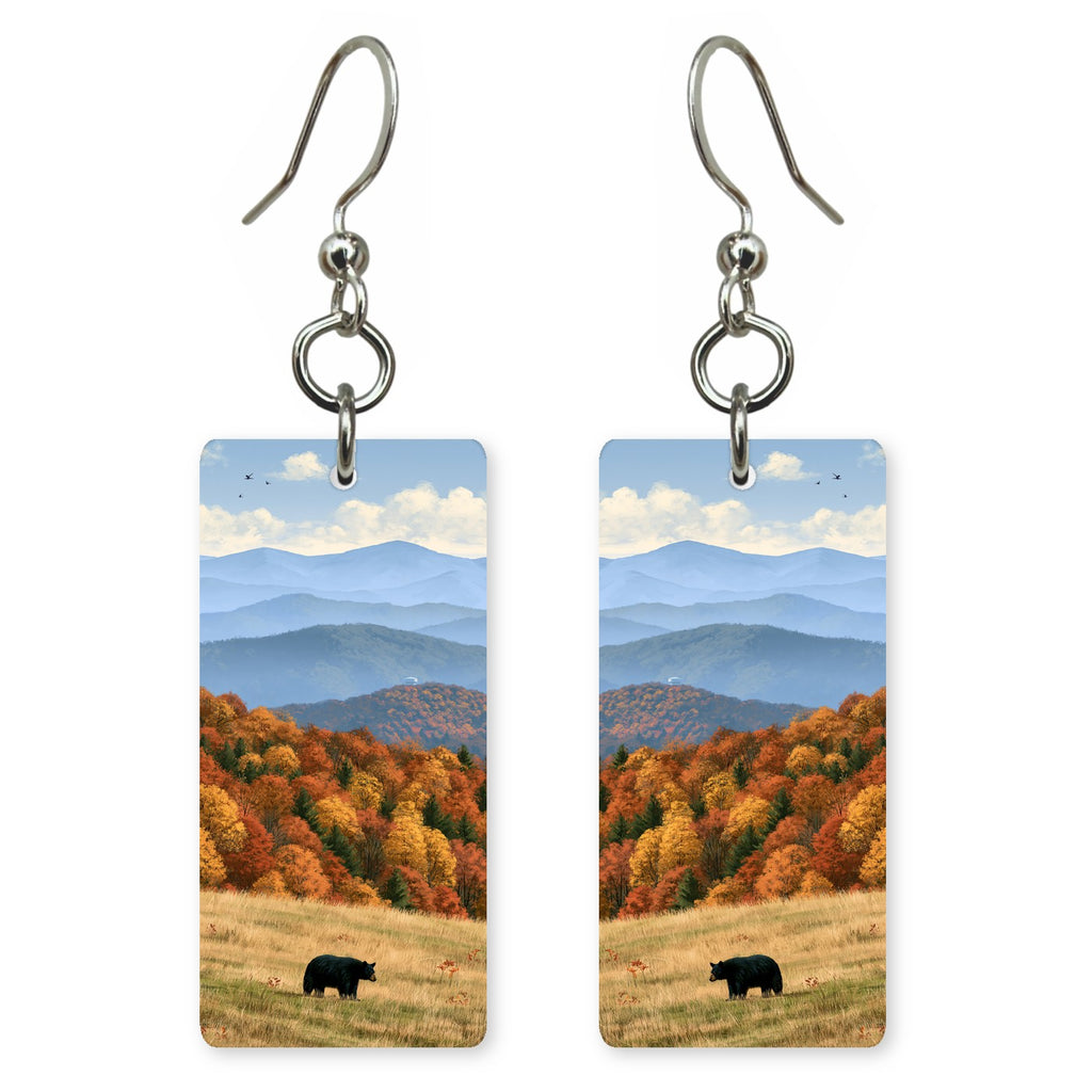 Blue Ridge Bear earrings
