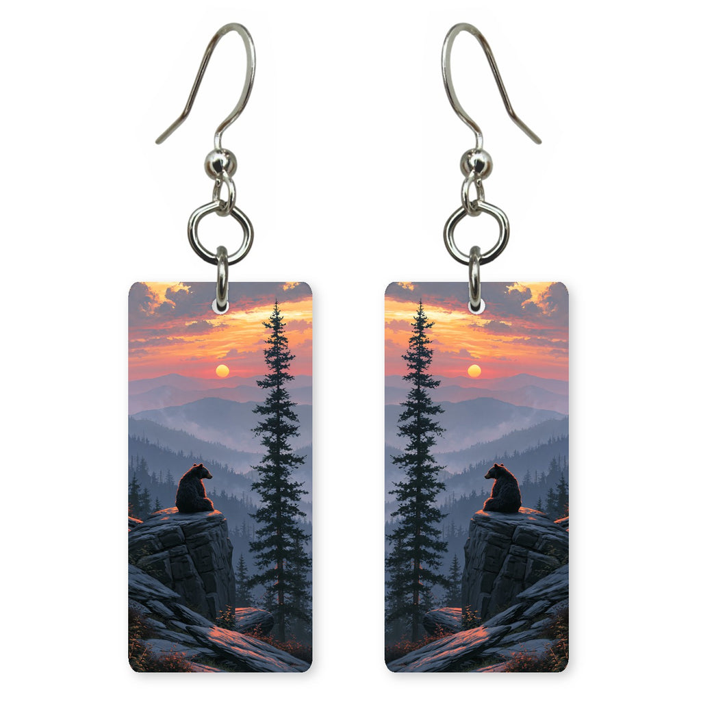 Sunset Rock Bear earrings