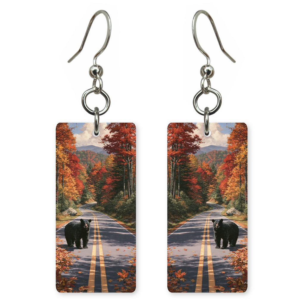 Mountain Road Bear earrings