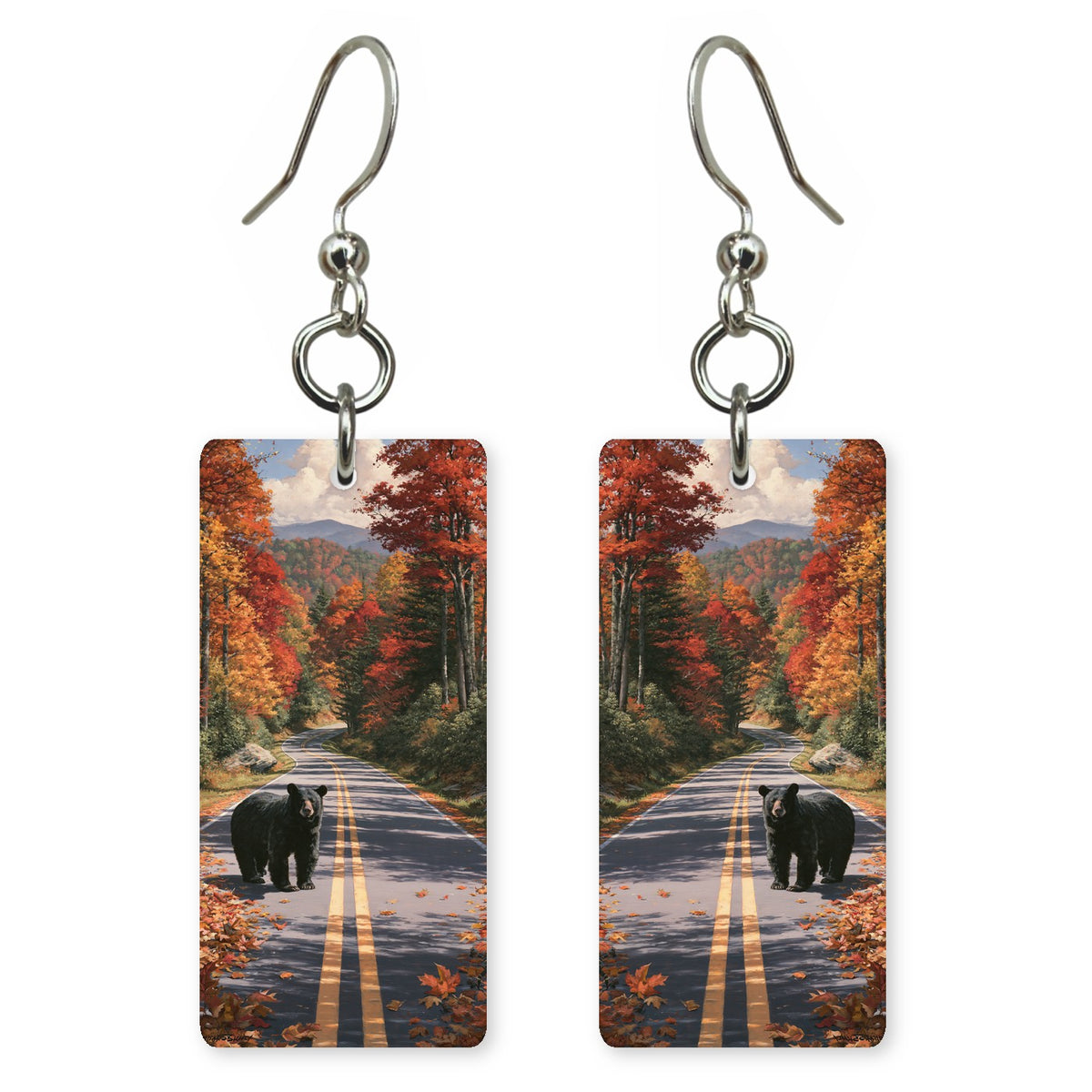 Mountain Road Bear earrings