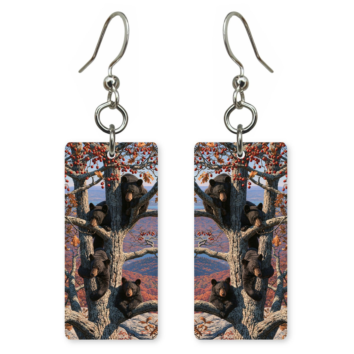 Cubs in the Oak earrings