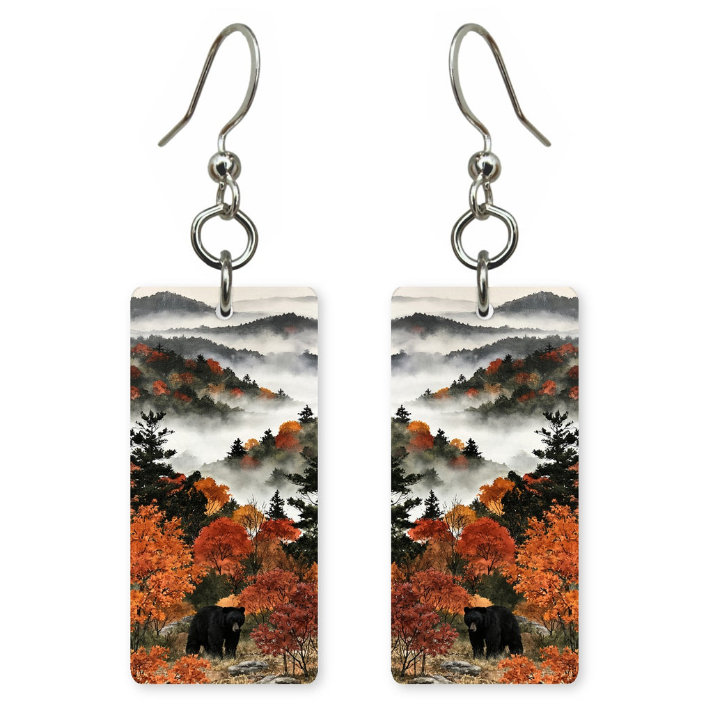 Fog Valley Bear earrings