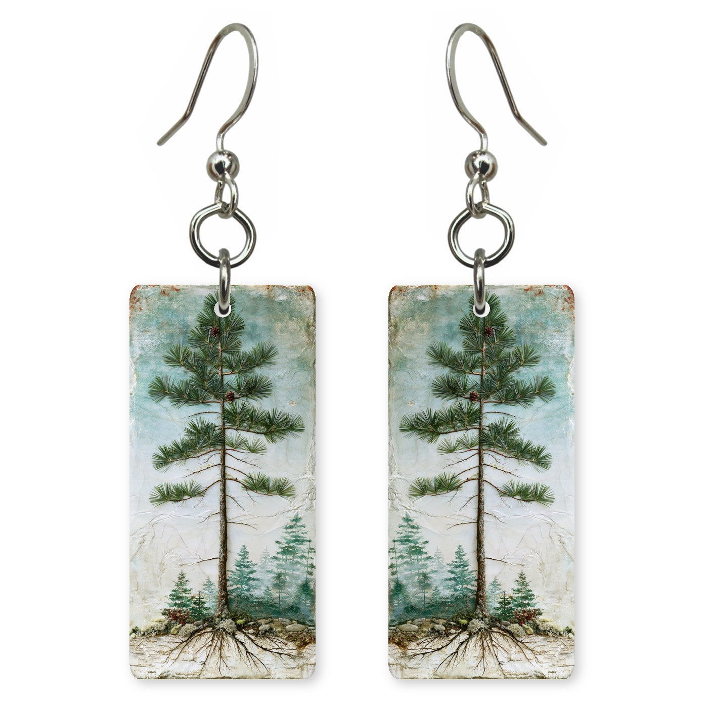White Pine Roots earrings
