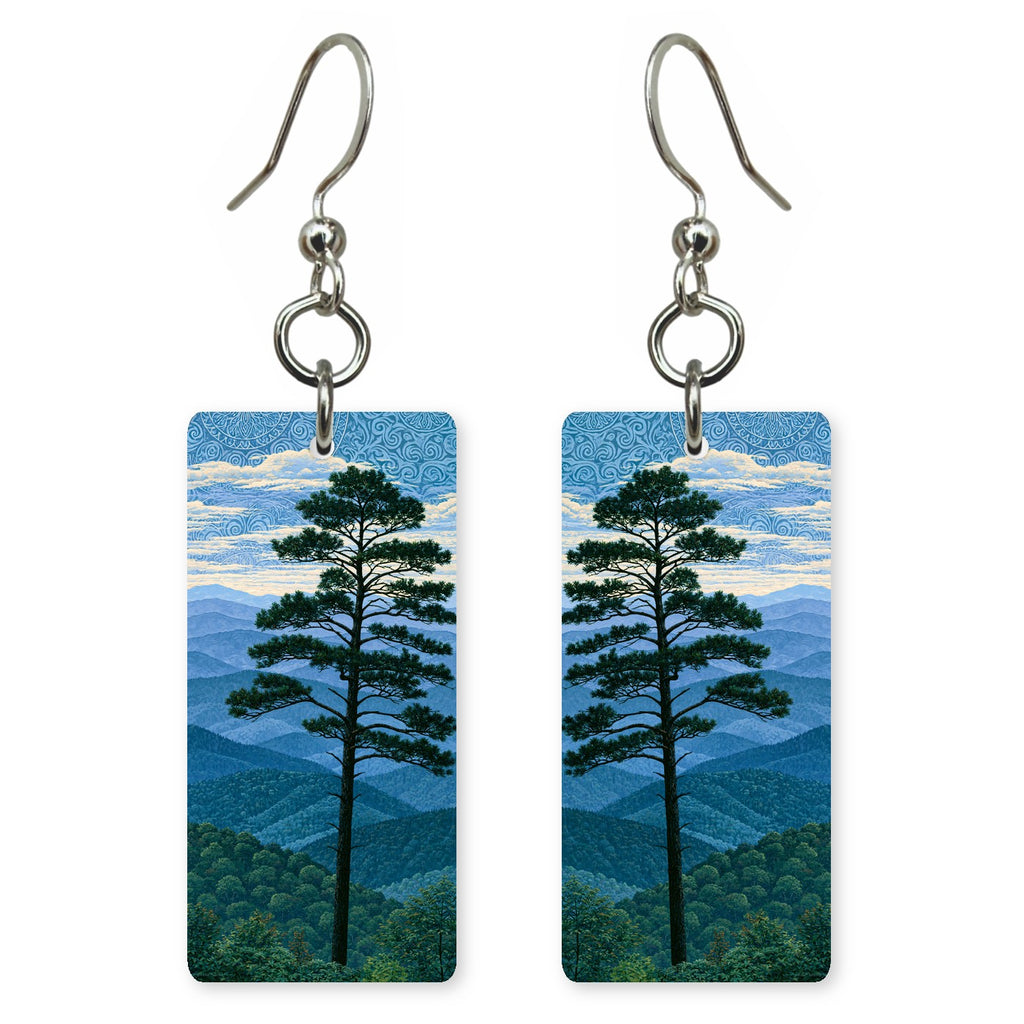 Blue Ridge Sentinel earrings