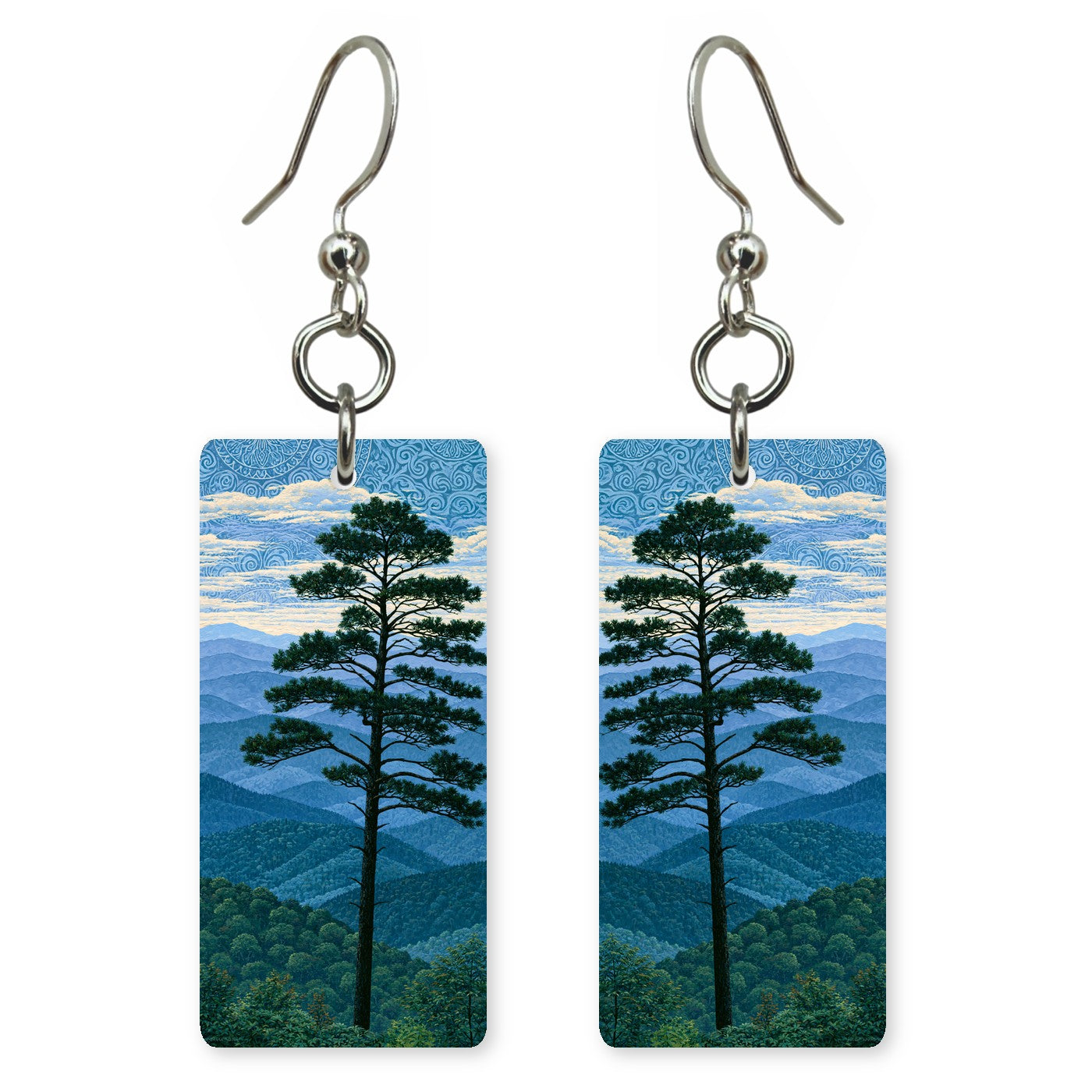 Blue Ridge Sentinel earrings