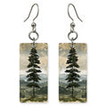Vintage Pine earrings