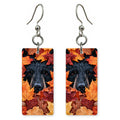 Bear in the Leaves earrings