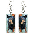 Bear Portrait earrings