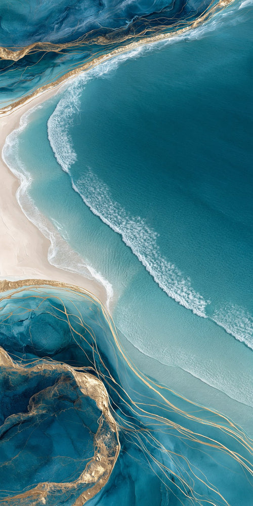 Aerial Shoreline Earrings | FW621