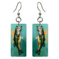 Green Bass earrings