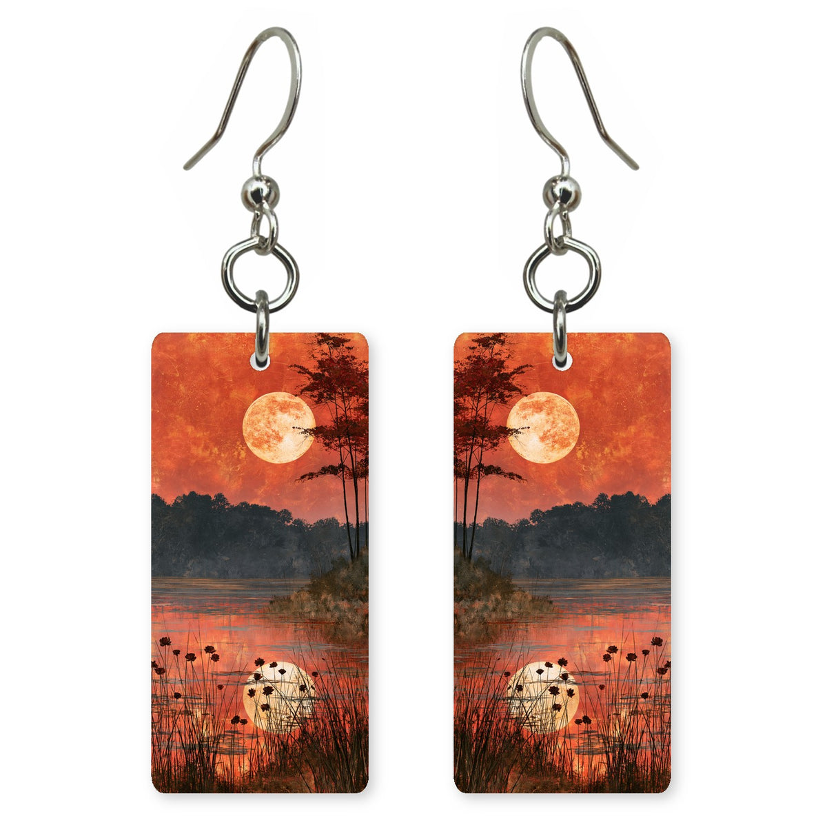 Moonrise Marsh earrings