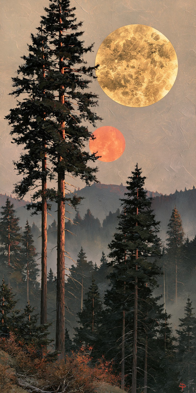 Moonlit Pines Earrings | FW676