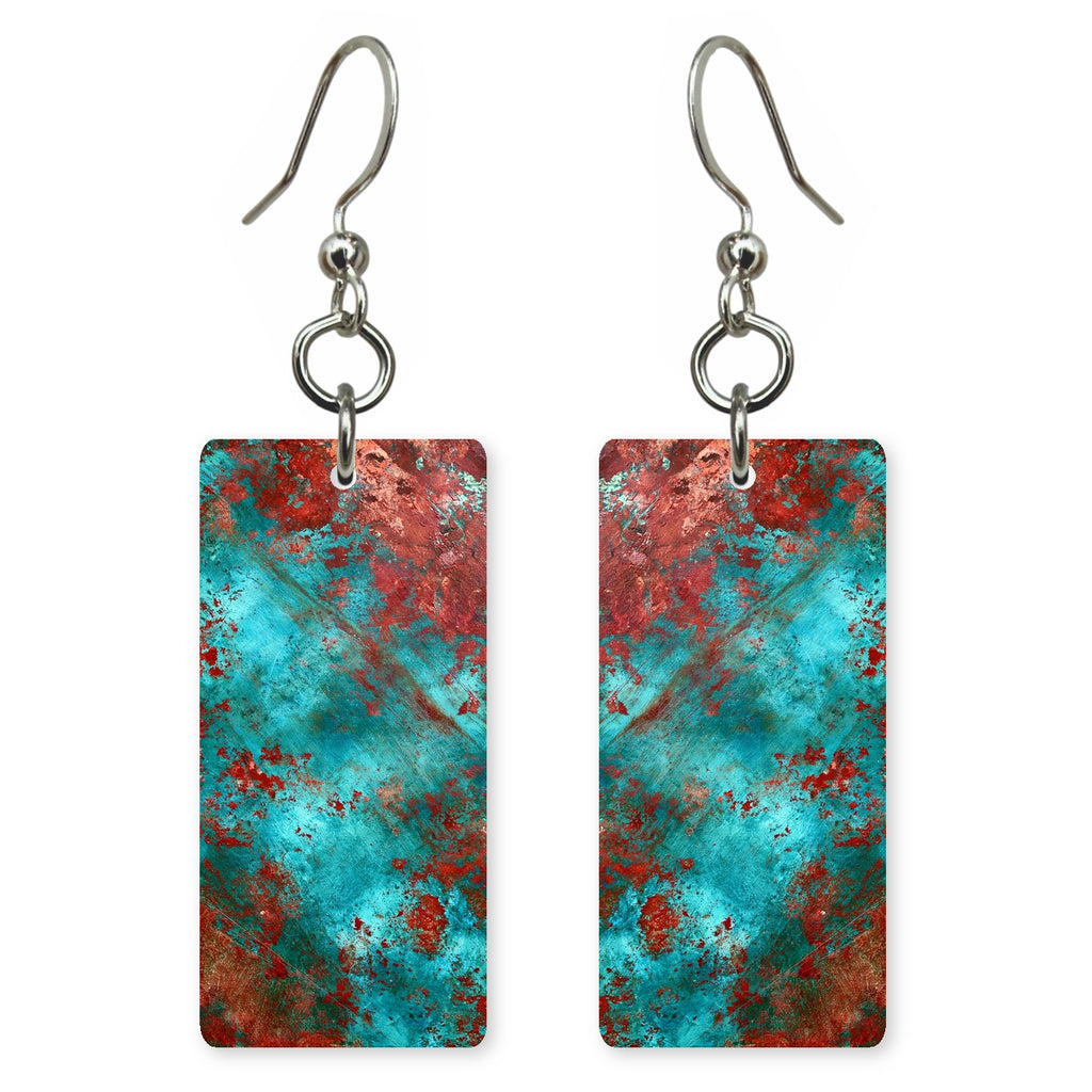 Verdigris Copper earrings