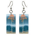 Orange Canopy earrings