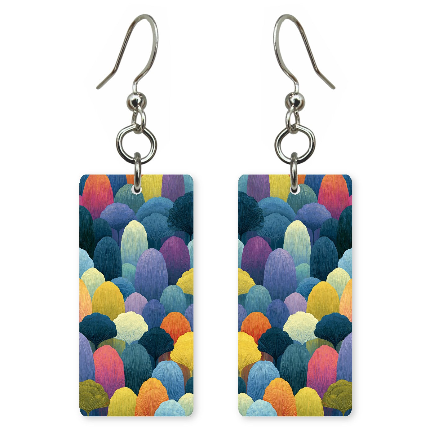 Treetop Pattern earrings