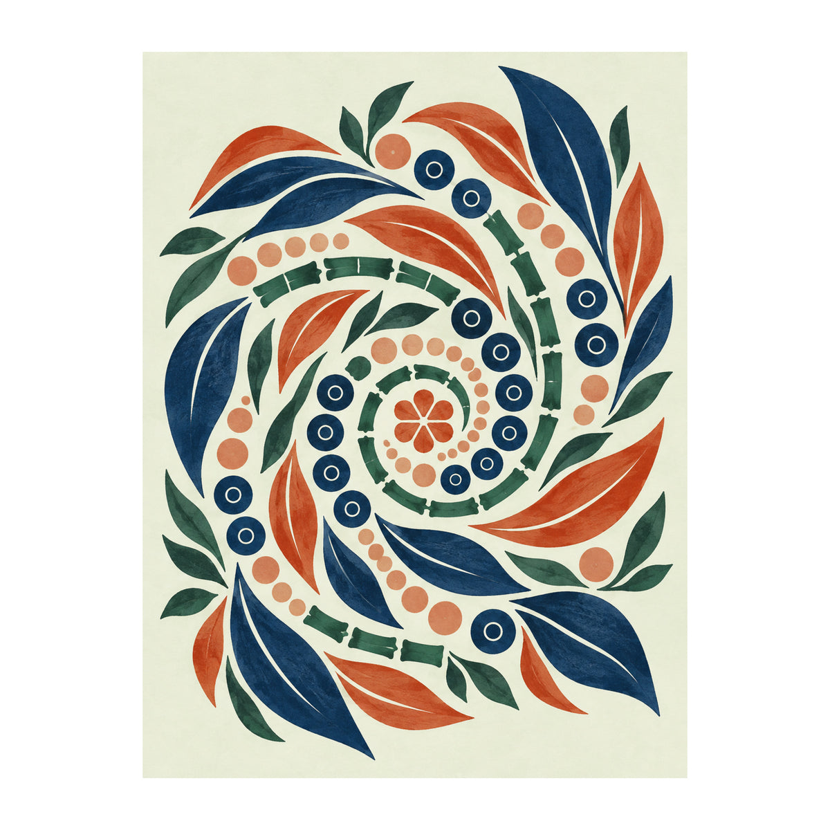 Celebration Spiral Mahjong artwork