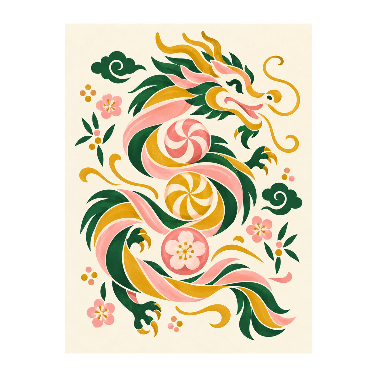 Dragon Candy Mahjong artwork