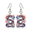 Dragon Pulse Mahjong earrings, pair mockup