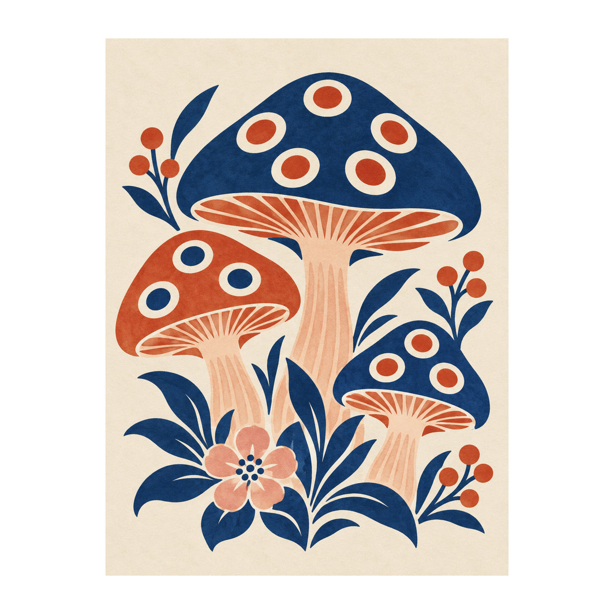 Mushroom Grove Mahjong artwork