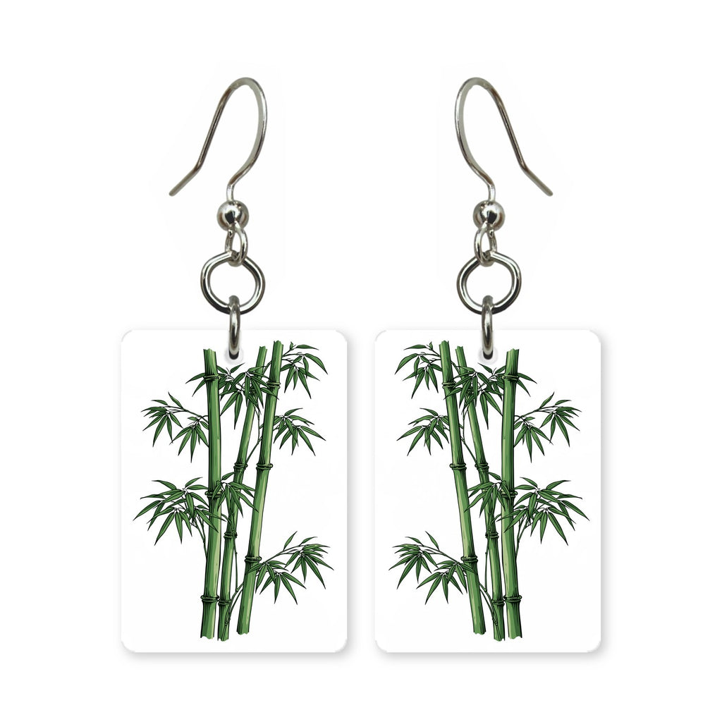 Bamboo Grove Mahjong Earrings | FWMJ2