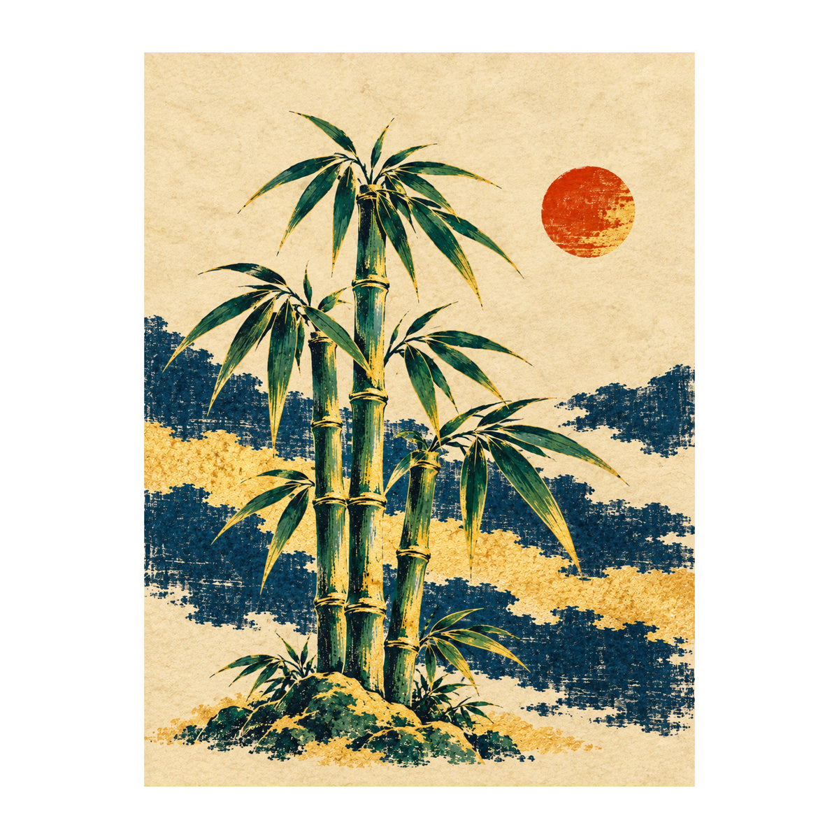 Bamboo After Rain — original Chinese-inspired artwork