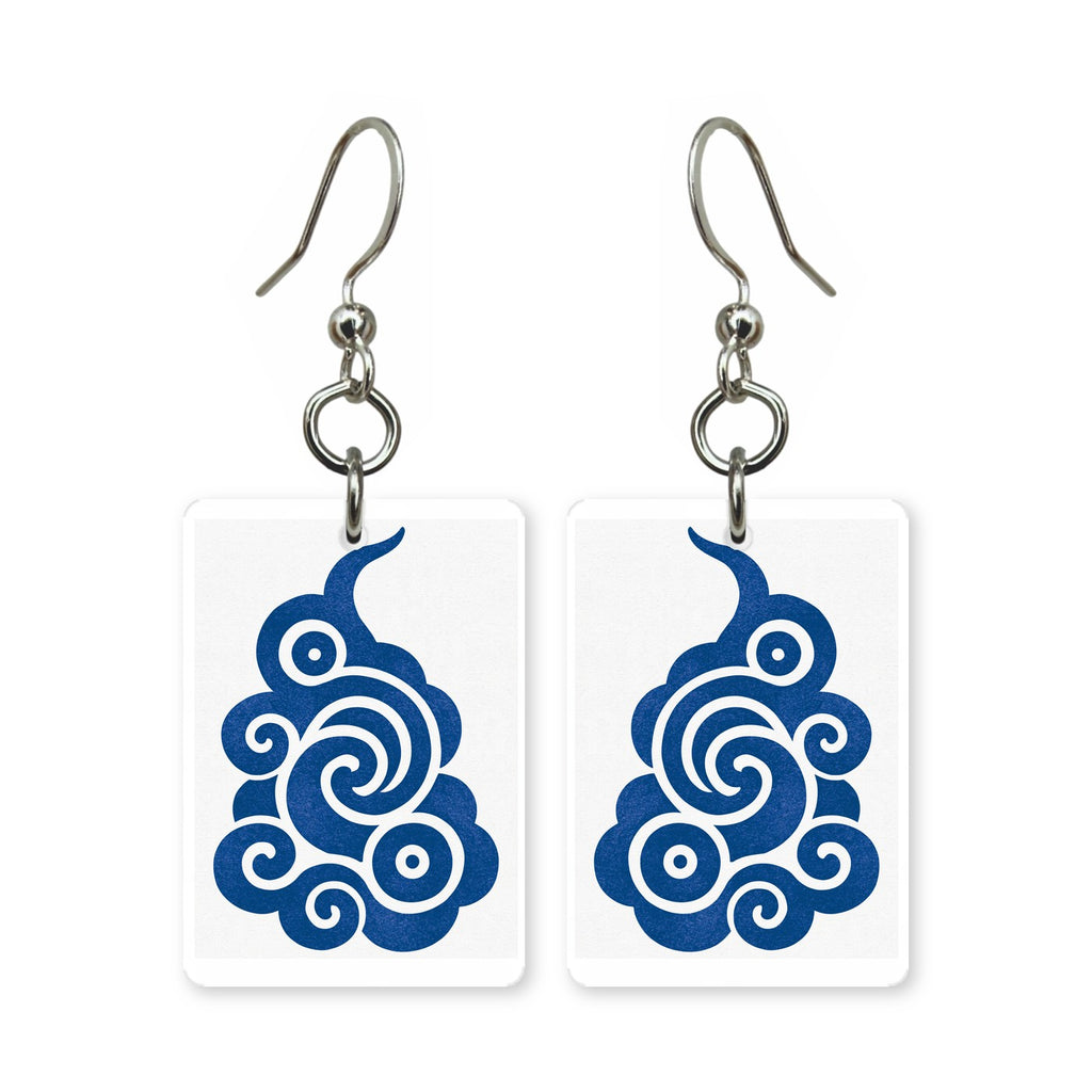Lucky Cloud Mahjong Earrings | FWMJ33