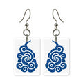 Lucky Cloud Mahjong Earrings | FWMJ33