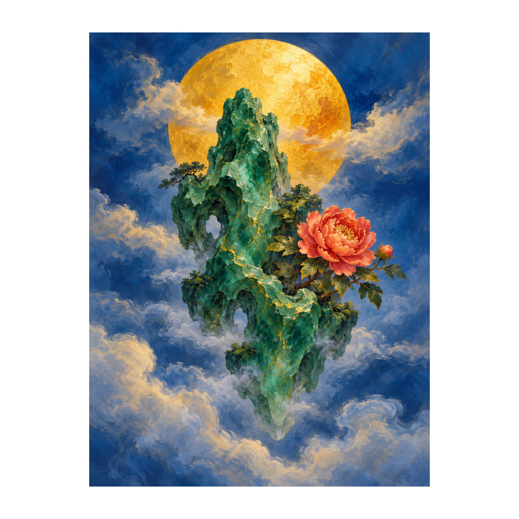 Jade Mountain Dream — original Chinese-inspired artwork