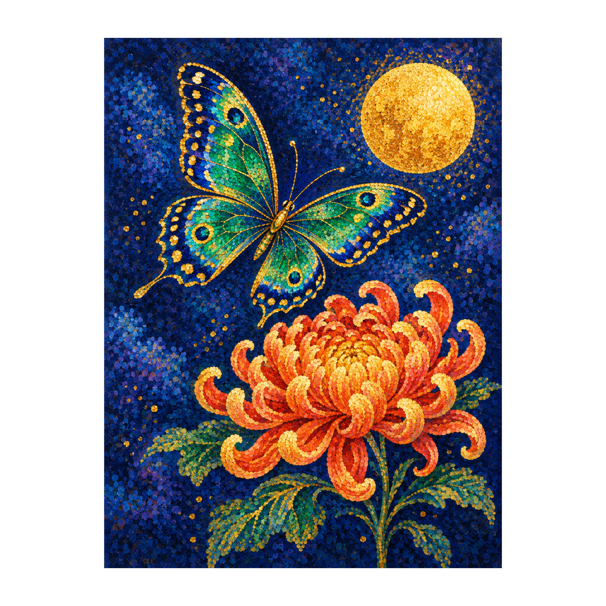 Butterfly in Pigment — original Chinese-inspired artwork