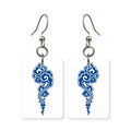 Rising Cloud Mahjong Earrings | FWMJ34