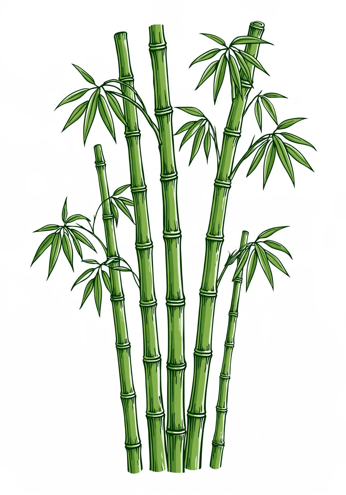 Bamboo Draw Mahjong Earrings | FWMJ3
